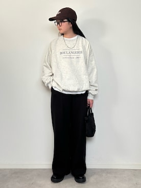 「Chillfar（チルファー）のアイテム」を使った、M&Kさん（レディース・155cm）の冬コーディネート