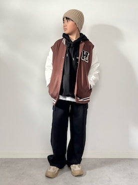 M&Kさん（キッズ・138cm）の秋コーディネート