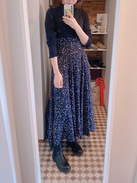 m.さん（レディース・169cm）の冬コーディネート