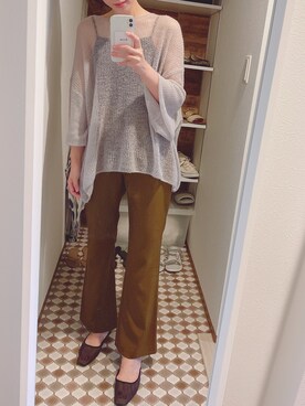 m.さん（レディース・169cm）の秋コーディネート