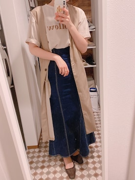 m.さん（レディース・169cm）の夏コーディネート