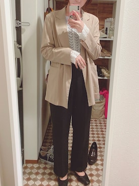 m.さん(レディース・169cm)の春コーディネート