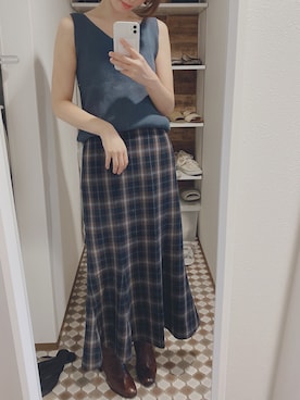 m.さん（レディース・169cm）の秋コーディネート