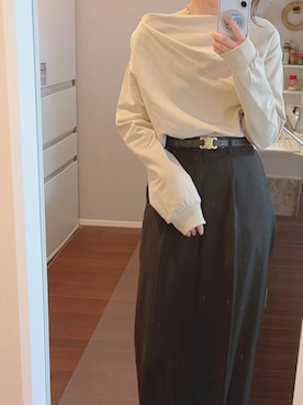 m.さん（レディース・169cm）の冬コーディネート