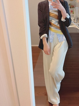 m.さん（レディース・169cm）の春コーディネート