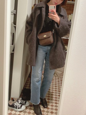 m.さん(レディース・169cm)の冬コーディネート