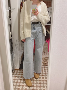 「LAGUNAMOON（ラグナムーン）のアイテム」を使った、m.さん（レディース・169cm）の秋コーディネート