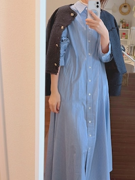 m.さん（レディース・169cm）の冬コーディネート