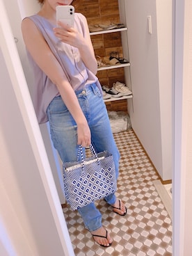 m.さん(レディース・169cm)の夏コーディネート