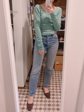 m.さん（レディース・169cm）の春コーディネート