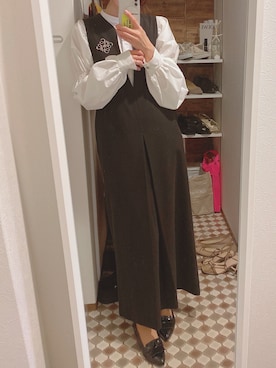 「ODETTE E ODILE（オデットエオディール）のアイテム」を使った、m.さん（レディース・169cm）の秋コーディネート
