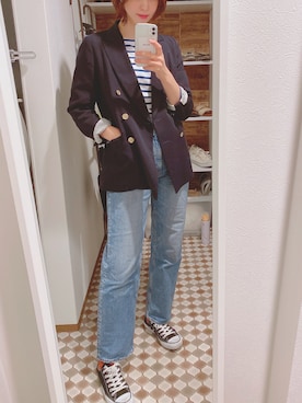 m.さん（レディース・169cm）の秋コーディネート