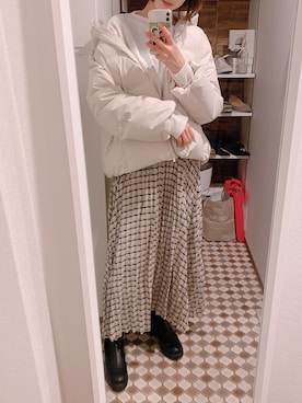 m.さん（レディース・169cm）の冬コーディネート