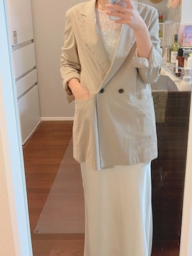 「UR'S（ユアーズ）のアイテム」を使った、m.さん（レディース・169cm）の春コーディネート