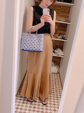 m.さん(レディース・169cm)の夏コーディネート