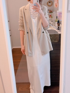 「plage（プラージュ）のアイテム」を使った、m.さん（レディース・169cm）の冬コーディネート