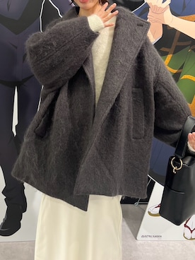 「N.O.R.C（ノーク）のアイテム」を使った、m.さん（レディース・169cm）の冬コーディネート