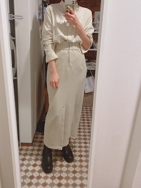 m.さん（レディース・169cm）の冬コーディネート