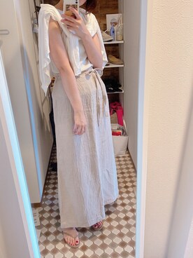 m.さん(レディース・169cm)の夏コーディネート