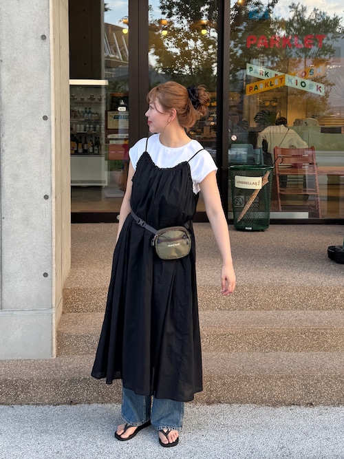 セール】【着映えアイテム】綿ボイルキャミワンピース《WEB限定