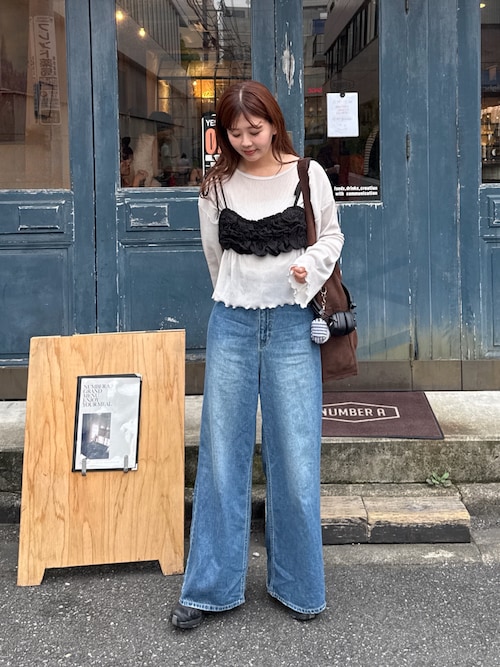 フロッキーメロー使いプルオーバー