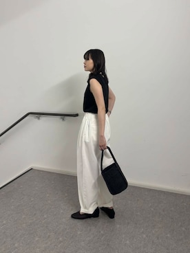 「綺麗めコーデ」｜「アイテム（アクセサリー）」を使った、りなさん（レディース・156cm）の夏コーディネート
