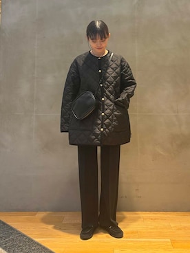 「ゆるピタ×ナチュラル」｜Rさん（レディース・156cm）の秋コーディネート