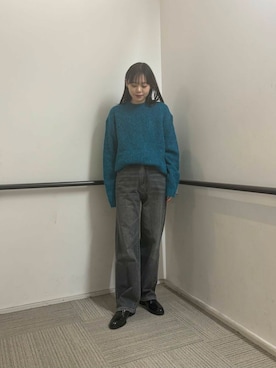 「ゆるピタ×ナチュラル」｜Rさん（レディース・156cm）の冬コーディネート