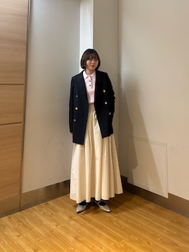 Rさん（レディース・156cm）の春コーディネート
