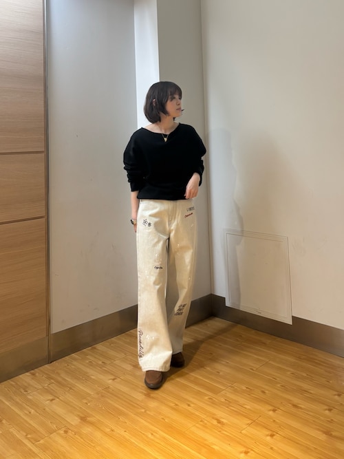 別注』PICCADILLY×URBAN RESEARCH 刺繍デニムパンツ（デニムパンツ