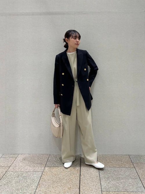 セール】『2サイズ展開』ベルト付きオールインワン（サロペット