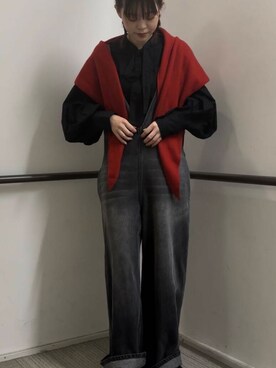 Rさん（レディース・156cm）の秋コーディネート