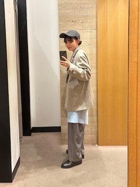 「URBAN RESEARCH（アーバンリサーチ）のアイテム（チュニック）」を使った、Rさん（レディース・156cm）の冬コーディネート