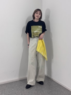「URBAN RESEARCH（アーバンリサーチ）のアイテム（ローファー）」を使った、Rさん（レディース・156cm）の秋コーディネート