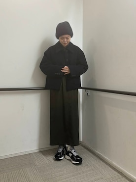 「ゆるピタ×ナチュラル」｜Rさん（レディース・156cm）の秋コーディネート