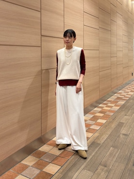 Rさん（レディース・156cm）の秋コーディネート