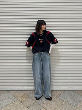 「春先取りコーデ」｜りなさん（レディース・156cm）の春コーディネート
