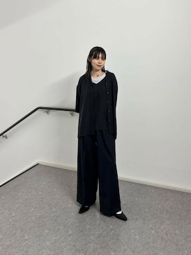 「綺麗めコーデ」｜「アイテム（キャミソール）」を使った、りなさん（レディース・156cm）の夏コーディネート