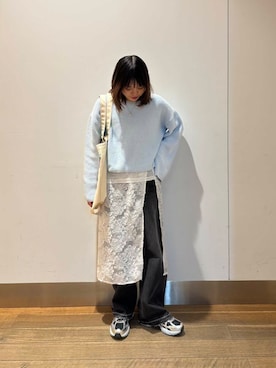 「URBAN RESEARCH（アーバンリサーチ）のアイテム（財布/小物）」を使った、りなさん（レディース・156cm）の冬コーディネート