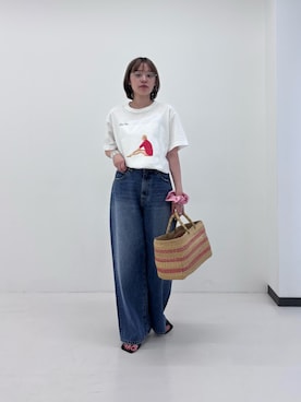 Rさん(レディース・156cm)の夏コーディネート