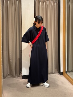 「SALOMON（サロモン）の『23-25サイズ』SALOMON　Exclusive XA PRO 3D（スニーカー）」を使った、Rさん（レディース・156cm）の夏コーディネート