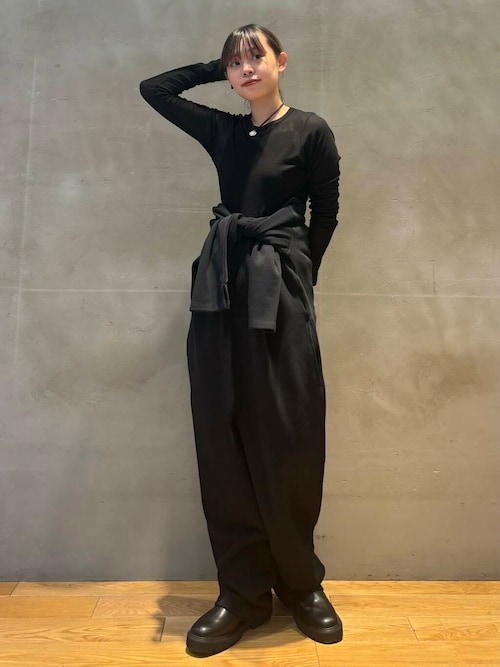 セール】ハーフジップジャンプスーツ（サロペット/オーバーオール