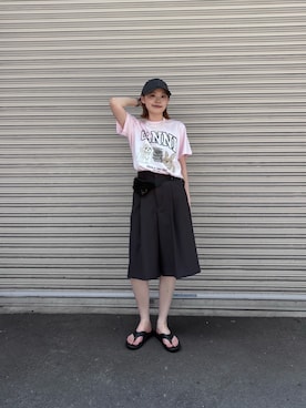 Rさん（レディース・156cm）の夏コーディネート