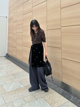 「RODE SKO（ロデスコ）のアイテム」を使った、Rさん（レディース・156cm）の夏コーディネート
