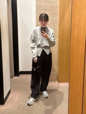 「ゆるピタ×ナチュラル」｜Rさん（レディース・156cm）の冬コーディネート