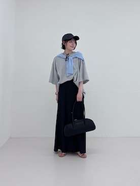 Rさん(レディース・156cm)の夏コーディネート