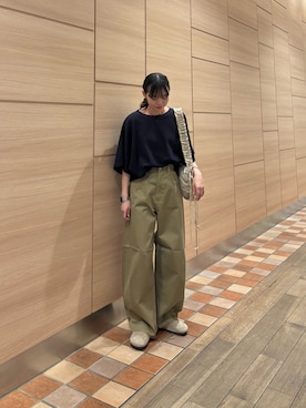 Rさん（レディース・156cm）の夏コーディネート