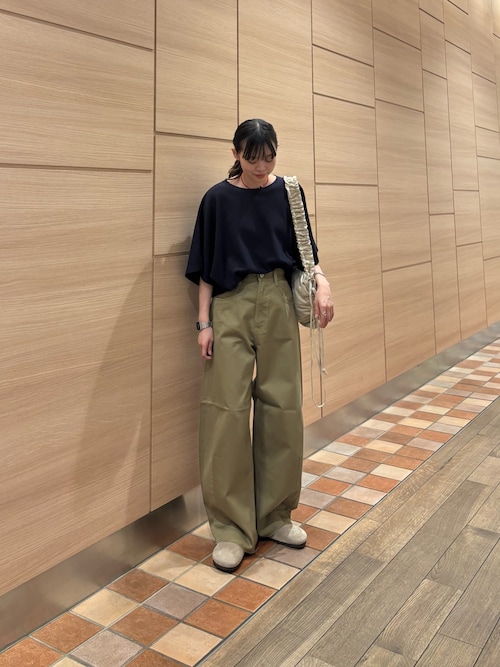コットンサテンカットオフカーブパンツ（その他パンツ）｜URBAN
