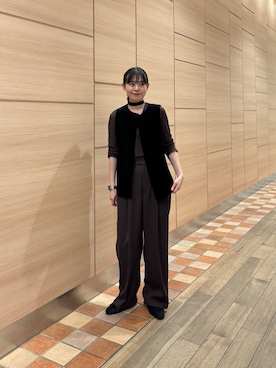 「アイテム（その他シューズ）」を使った、Rさん（レディース・156cm）の夏コーディネート