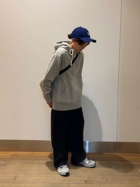 「綺麗めコーデ」｜「アイテム（キャップ）」を使った、りなさん（レディース・156cm）の冬コーディネート